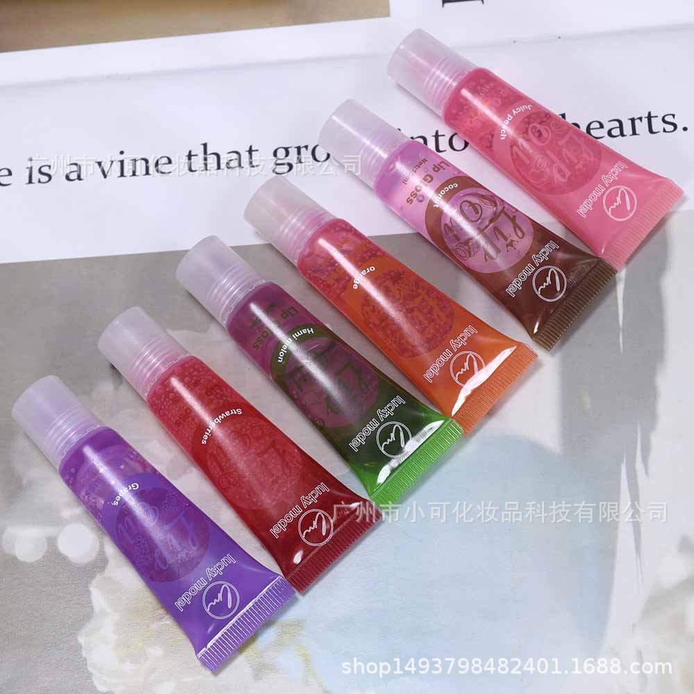 LUCKY MODEL Fruit-Flavored Color-changing Moisturizing Lip Oil ML-19 Moisturizing Lip Gloss MAGIC LIPOIL 15ML details Picture