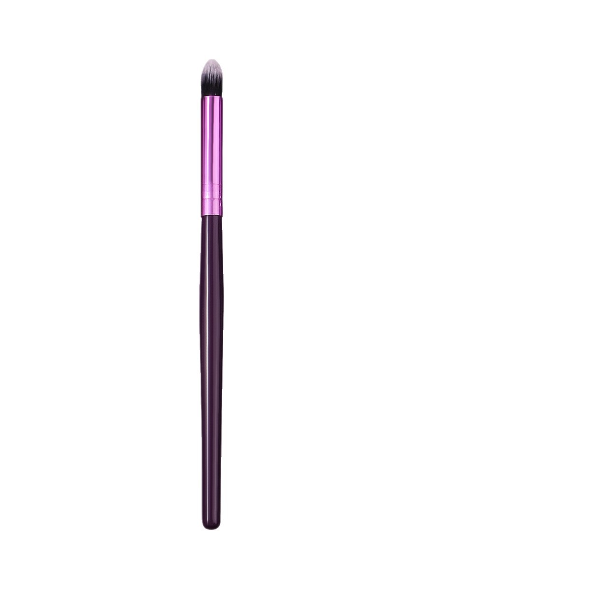 6-piece purple wooden-handled eyeshadow brush, soft bristles that don't prick the face, blending brush, high-gloss concealer, multi-functional makeup brush in stock Item Picture