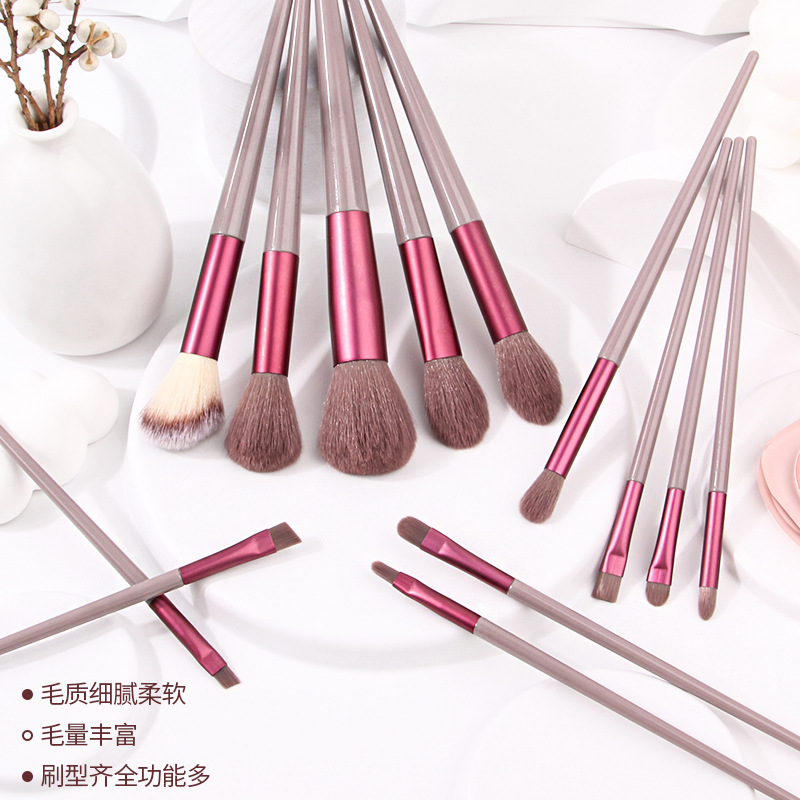 Original 13-piece makeup brush set, portable makeup brush set, wholesale in stock Application Scenario