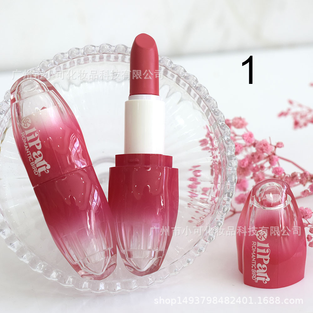 R4735R MATTE lipstick Lipstick ROMANTIC BIRD three-color Mix Matte Lipstick New style Application Scenario