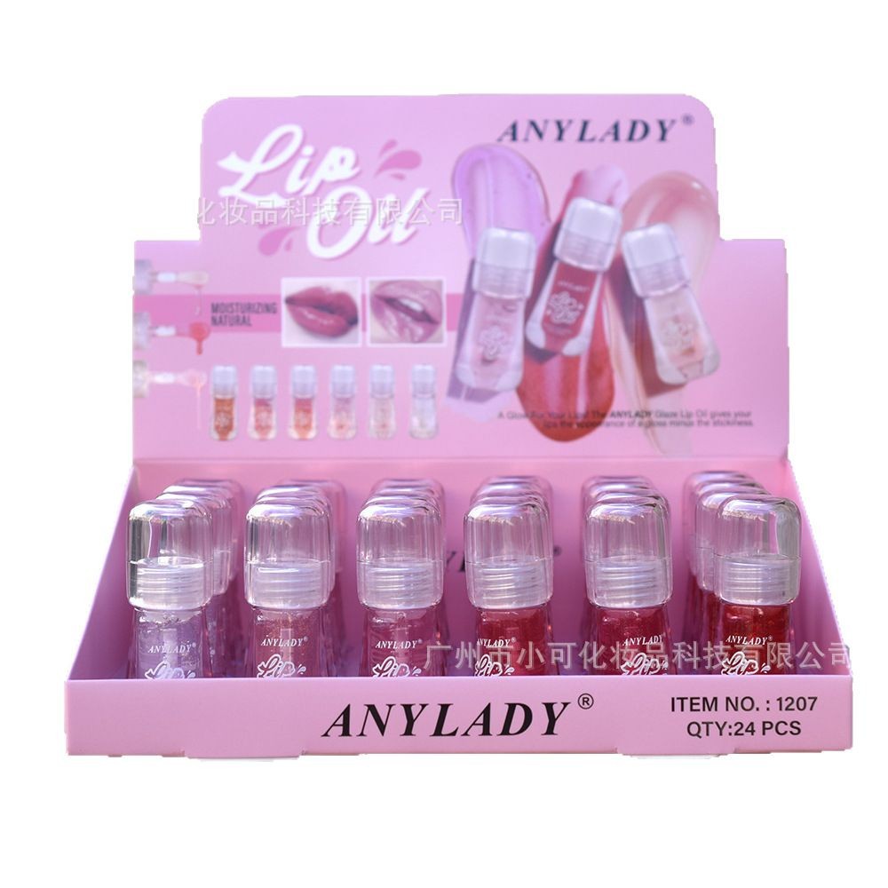 The new 1207 Micro-flash Moisturizing Lip Oil is only available for export. [ANYLADY] Chubby Lip Moisturizing LIPOIL Item Picture