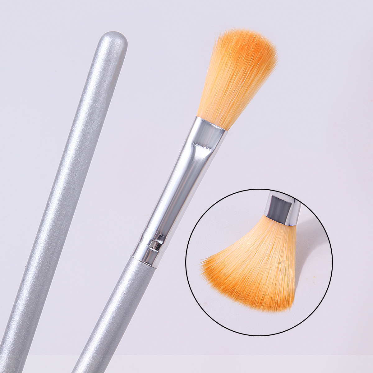 New in-stock single nose shadow brush, contouring brush, nose profile brush, eyeshadow brush, highlight brush, soft bristle multi-purpose makeup brush details Picture