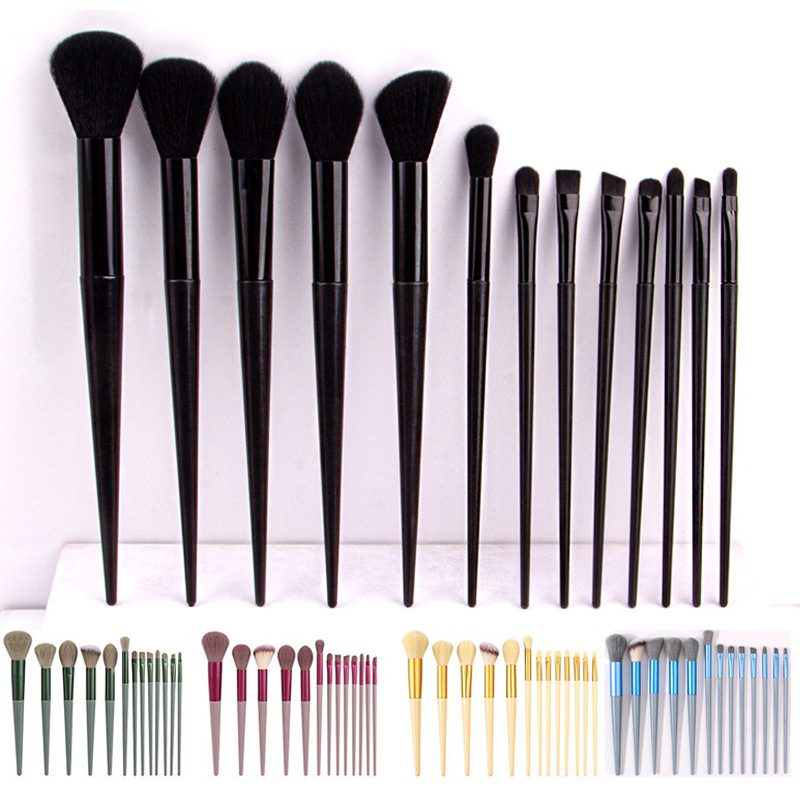 Original 13-piece makeup brush set, portable makeup brush set, wholesale in stock full figure