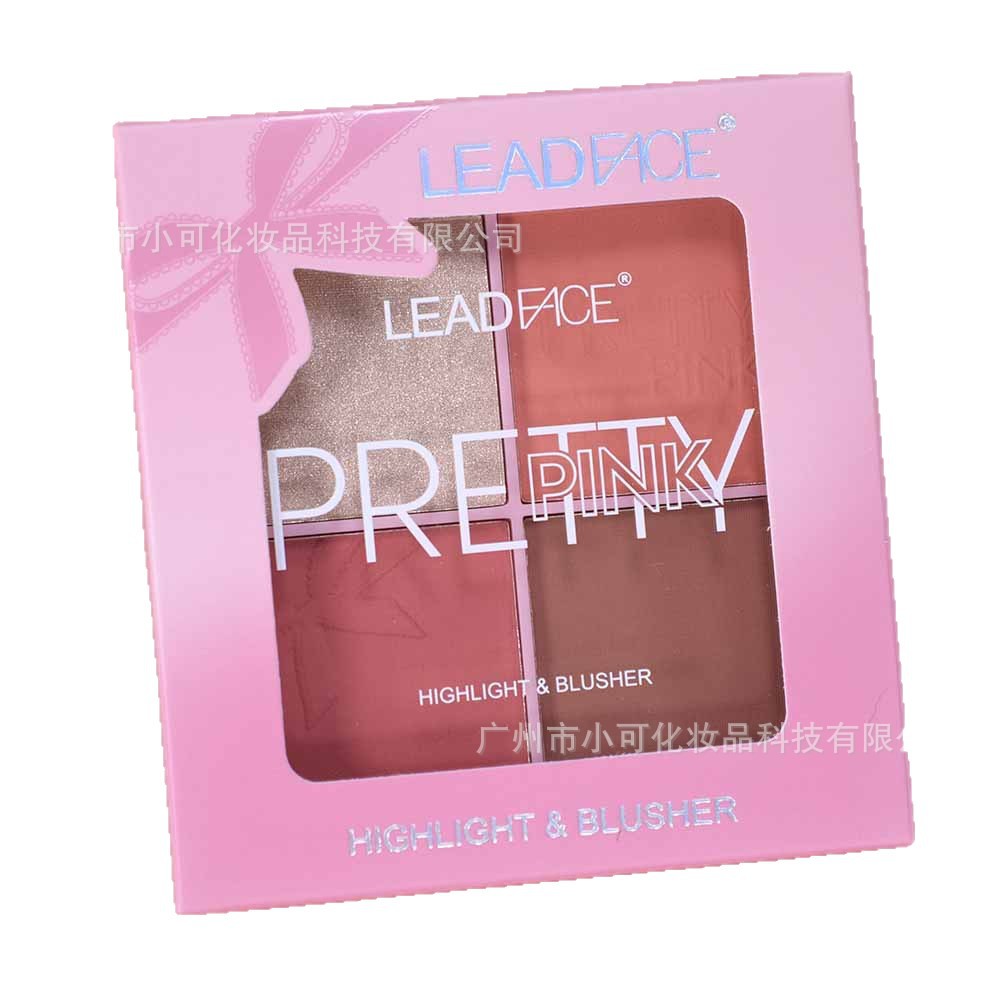 FA004 High-gloss Brightening LEADFACE's new 2025 Nine-Color matte Blush Blush Makeup Palette BLUSHER Item Picture