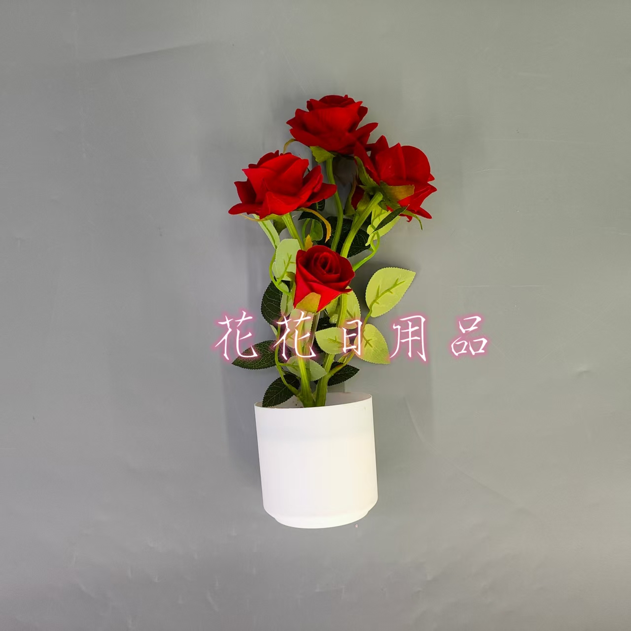Artificial flowers, fake flowers, bonsai, plastic POTS, rose ornaments and decorative items Application Scenario