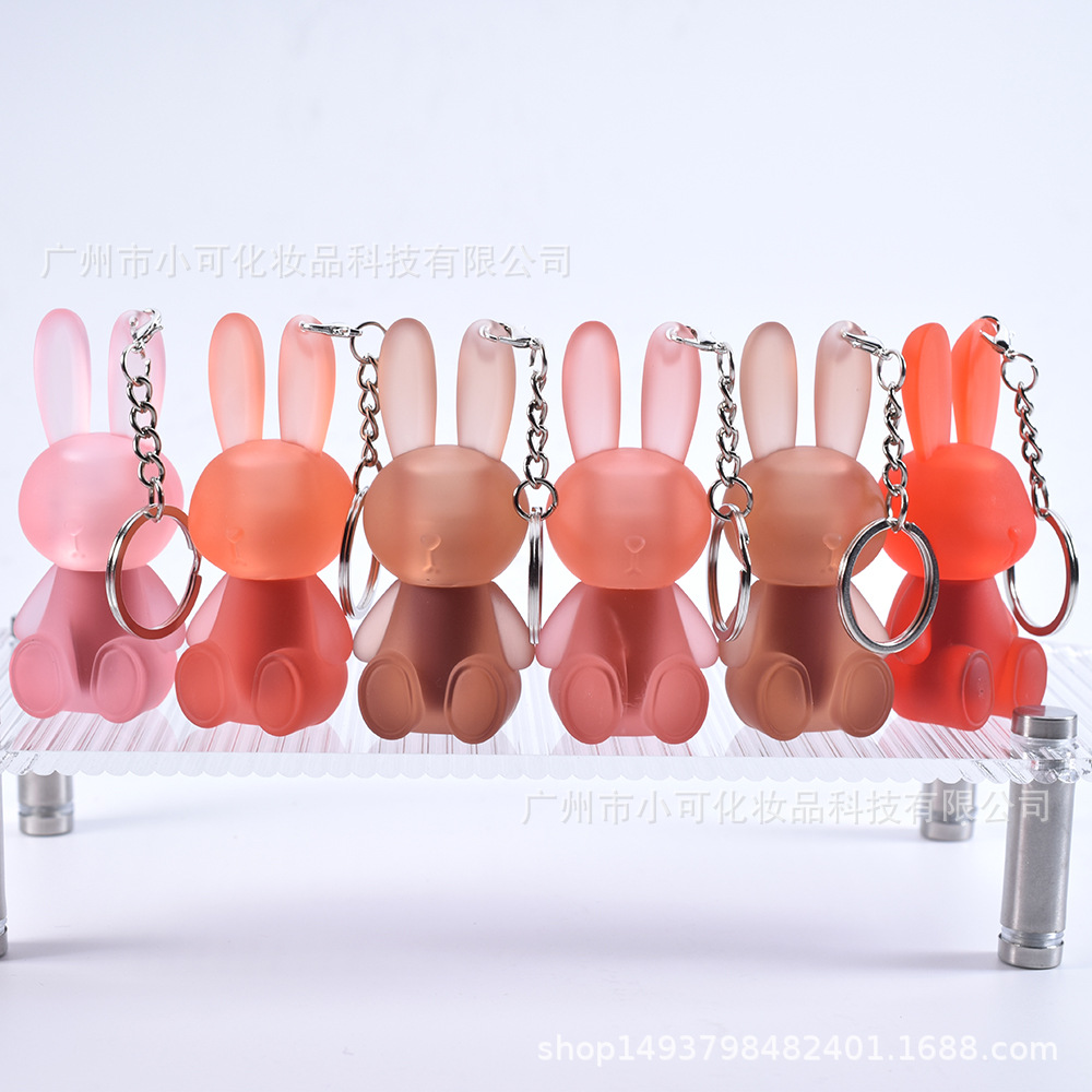 For export in 2024, [IMAN OFNOBLE] 7195 Cute Rabbit Animal lipgloss that doesn't smold details Picture