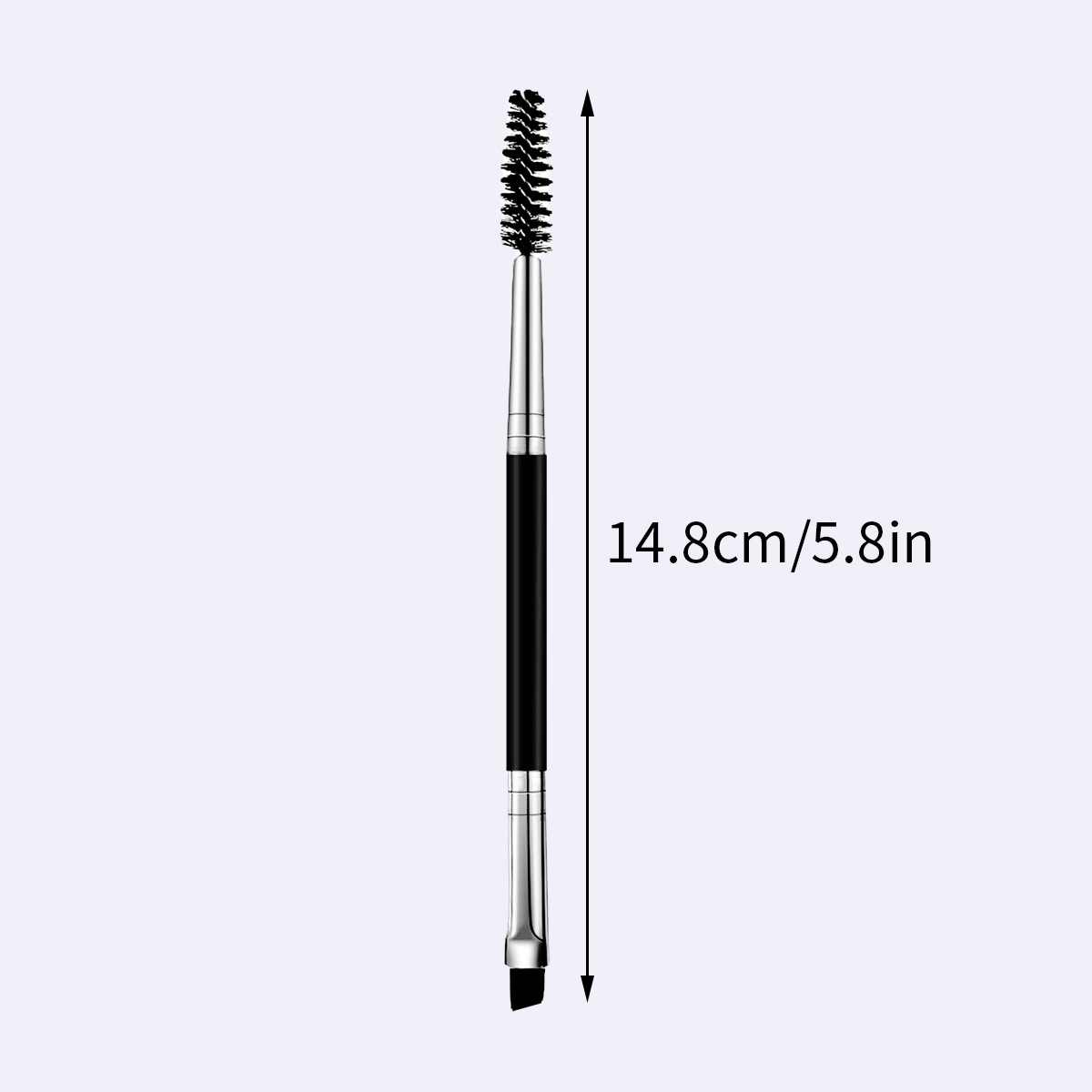 Factory wholesale double-headed eyebrow brushes, eyelash curlers, makeup brushes, eye makeup details, eyeliner brushes, beauty tools, and can print logos Application Scenario