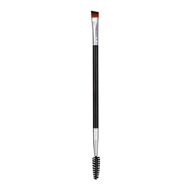 Single double-headed eyelash curling brush for beginners, portable spiral brush, multi-functional eyebrow brush, wholesale makeup tools Item Picture