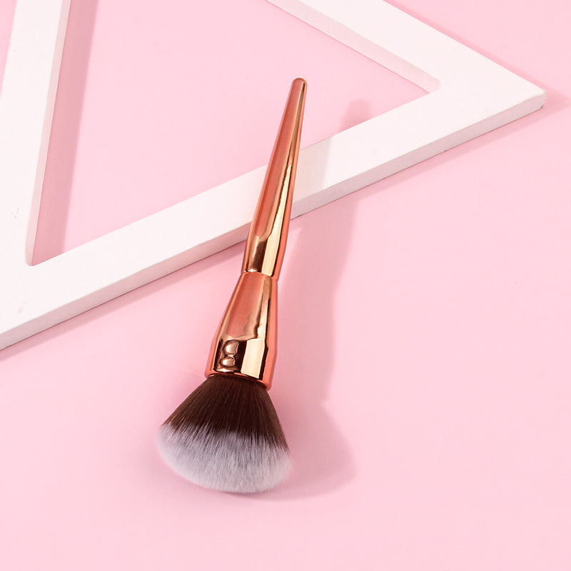 Single large-sized loose brush, super soft fiber loose brush beauty tool, setting brush manufacturer in stock for wholesale Specification drawing