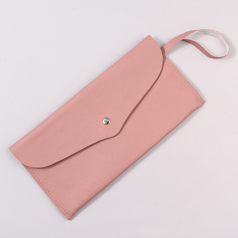 Fresh and clean travel makeup brush storage bag, Blue Bridge makeup bag, envelope bag, makeup bag, Lanqiao bag wholesale details Picture