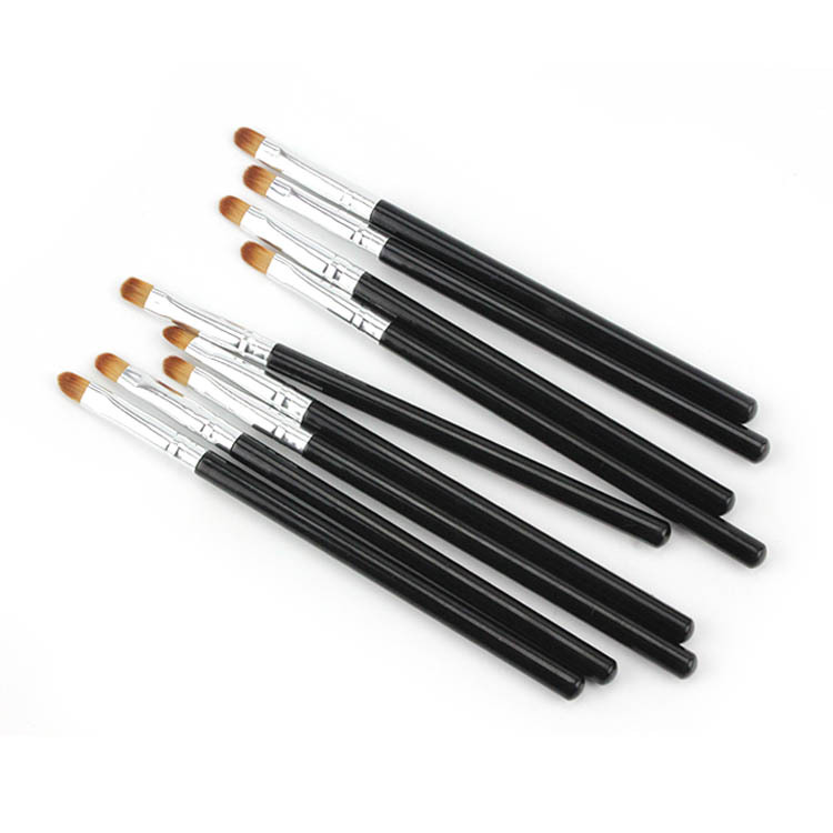 Single concealer brush, plastic-handled makeup brush, one set, beginner's makeup brush, wholesale beauty tools, portable details Picture