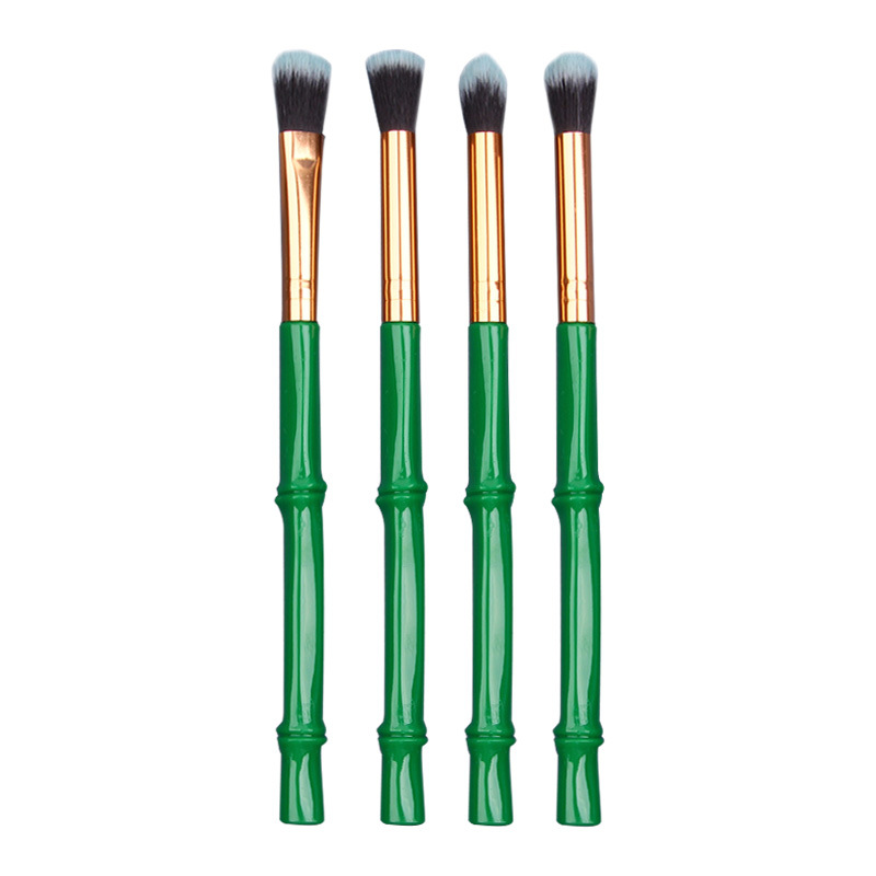 4-piece eyeshadow brush set, eye smuder brush complete set, portable soft-bristled makeup brush, beginner's beauty tools wholesale Item Picture