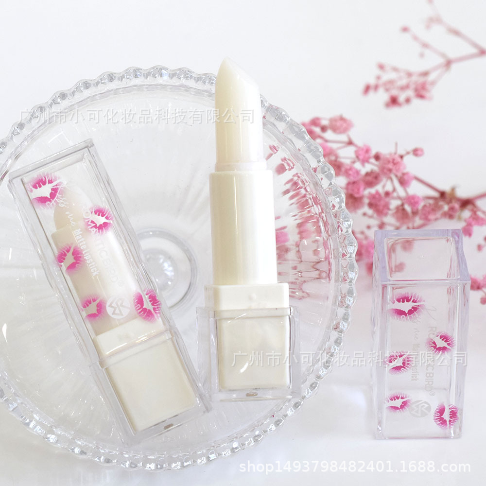 R4739A transparent colorless lipstick Lipstick ROMANTIC BIRD Moisturizing Moisturizing lipbalm Specification drawing