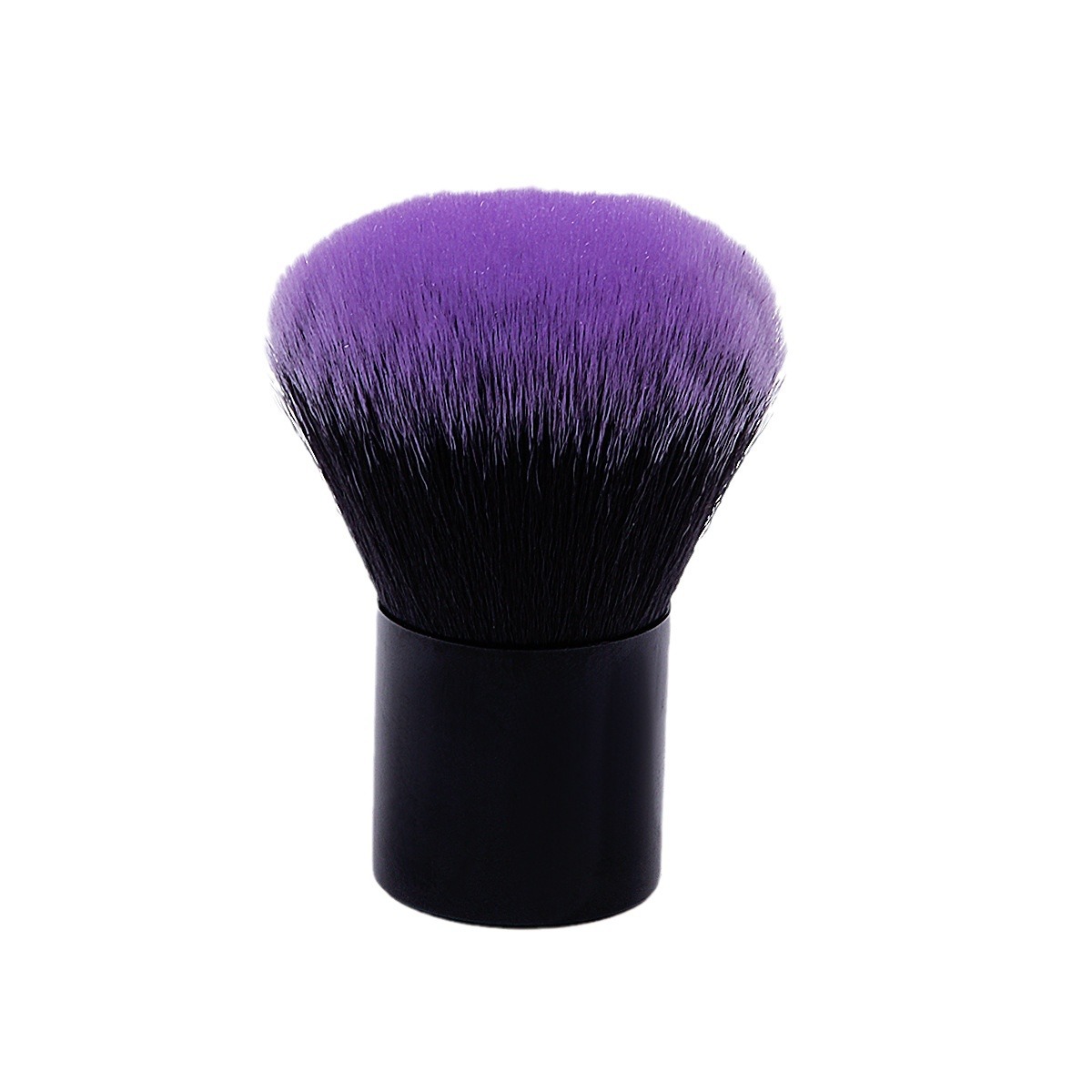 Single-piece circular base, multiple colors available, fiber bristle nail art dust, nail cleaning brush, loose brush, multi-purpose brush Item Picture