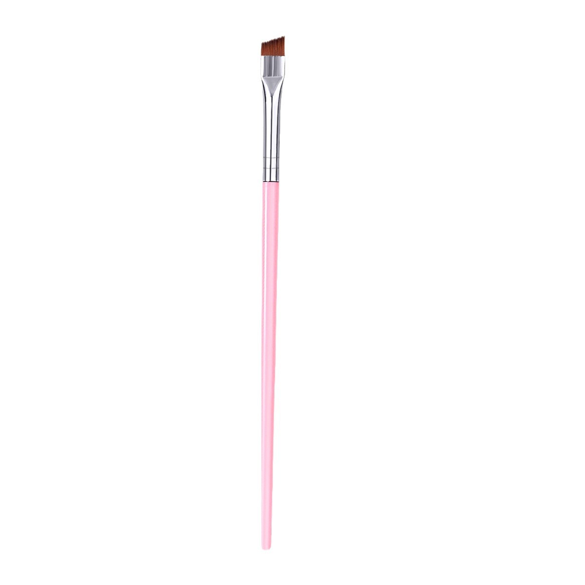 Manufacturer's in-stock makeup tools: knife-edge eyeliner brush, eye and face down to under-eye detail brush. Pure handcrafted beauty tools Item Picture