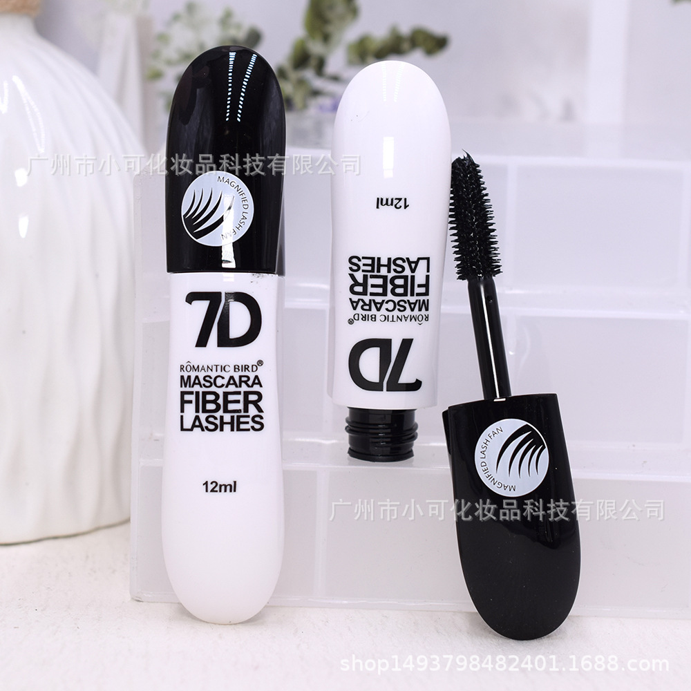 2,025 pieces of R6598A black slender black and white tube 7D mascara ROMANTICBIRD will be exported Specification drawing