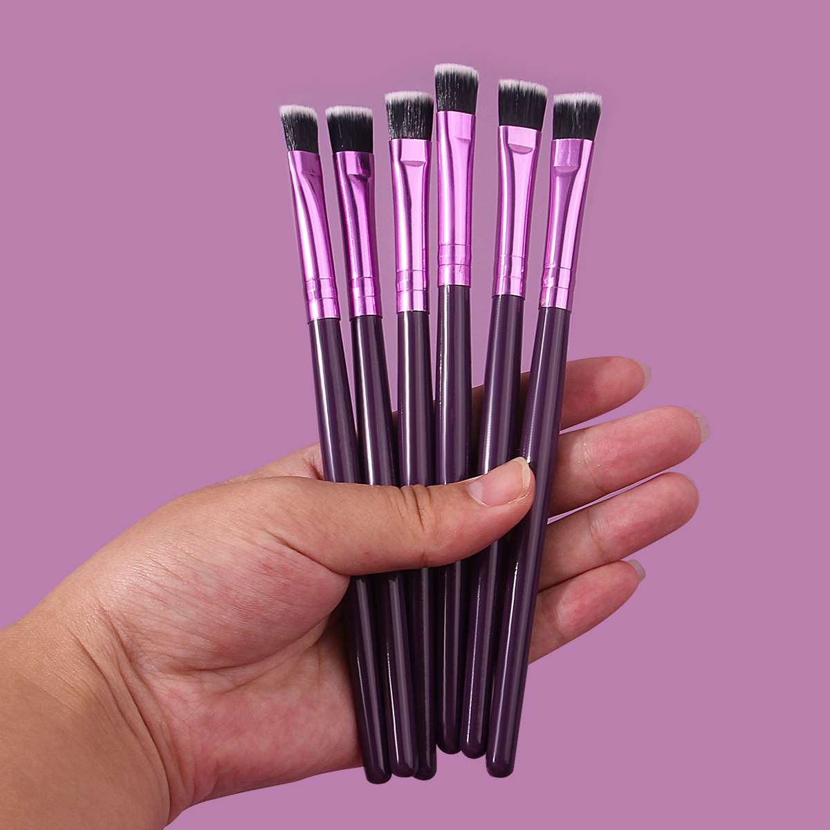 Cross-border best-selling eye makeup brush set, beginner's eyeshadow brush, concealer brush, flat eyebrow brush, beauty tools Application Scenario