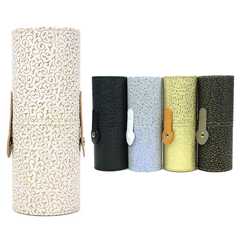 Dragon claw patterned makeup brush cylinder, makeup tool storage cylinder, complete set of makeup brush storage buckets, wholesale of beauty tools full figure