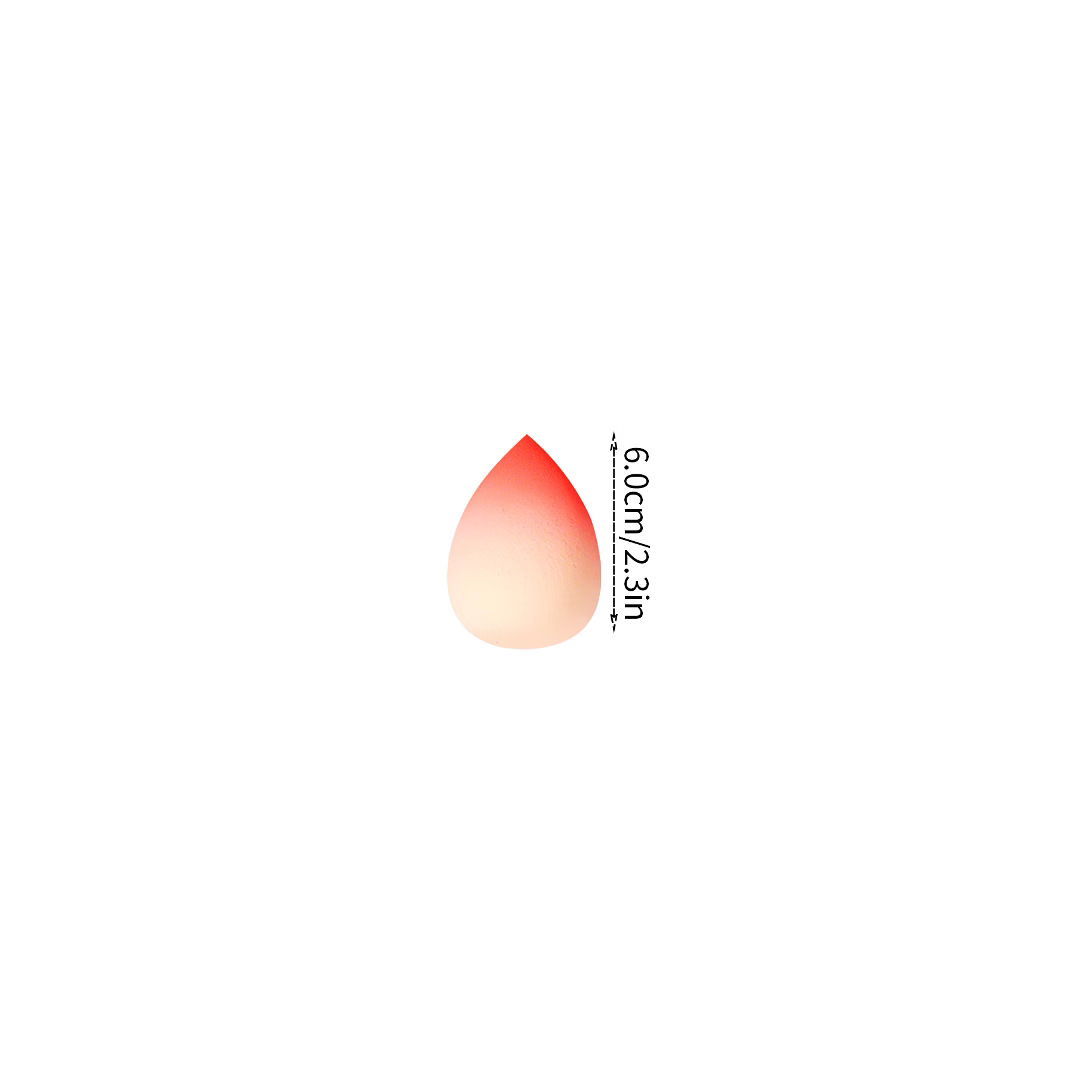 Gradient color sponge beauty egg Dry and wet dual-purpose makeup powder puff super soft makeup egg Foundation liquid Special makeup egg Application Scenario