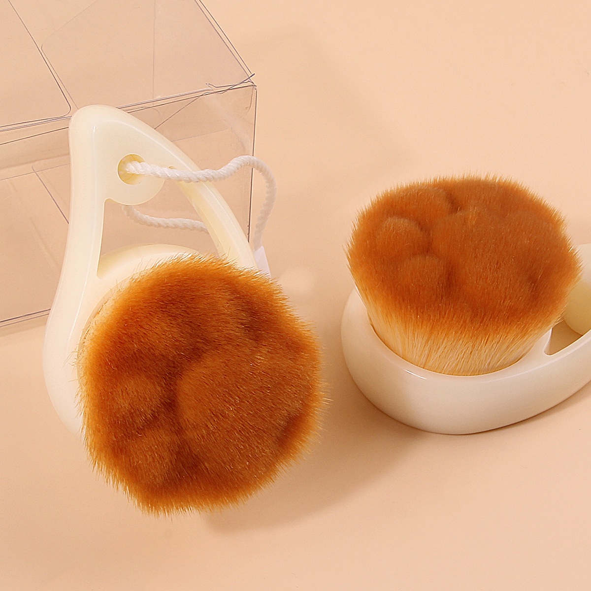 The manufacturer supplies soft bristle cleansing and refreshing cat paw makeup remover facial cleansing brushes as deep facial cleansing tools full figure