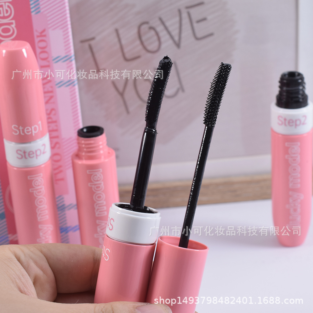 New LUCKY MODEL box MASCARA for cross-border export of long black mascara details Picture