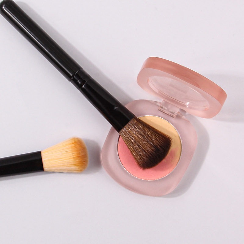 Portable soft-bristled blush brush, loose brush for beginners, single makeup brush, beauty tool, makeup brush manufacturer in stock Specification drawing