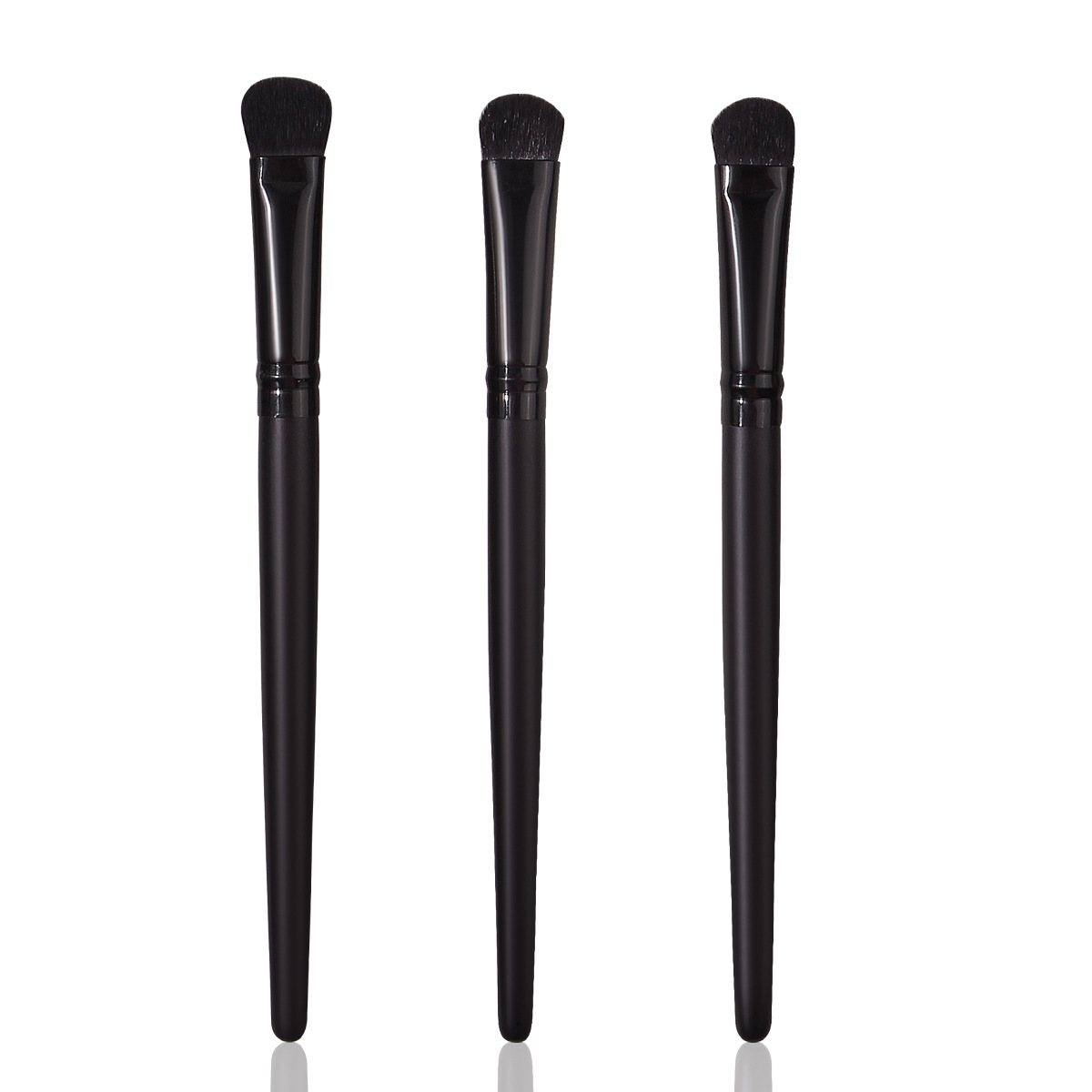 Hot-selling 3 sets of eye makeup brushes: Soft-bristled eyeshadow brush, concealer brush, portable beginner eye makeup detail brush Item Picture