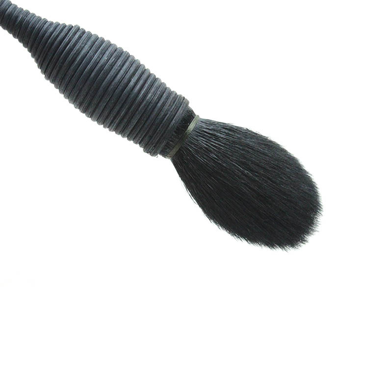 Single wool rattan blush brush, beginner's dotting makeup brush, makeup event gift, wholesale of beauty tools Specification drawing