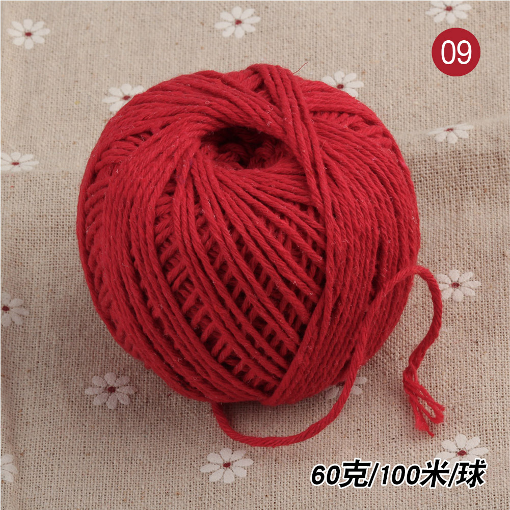 任琅琅线业 工厂1.5毫米彩色棉绳 端午节包粽子绳棉线绳捆粽子线粽子线 各种棉线批发