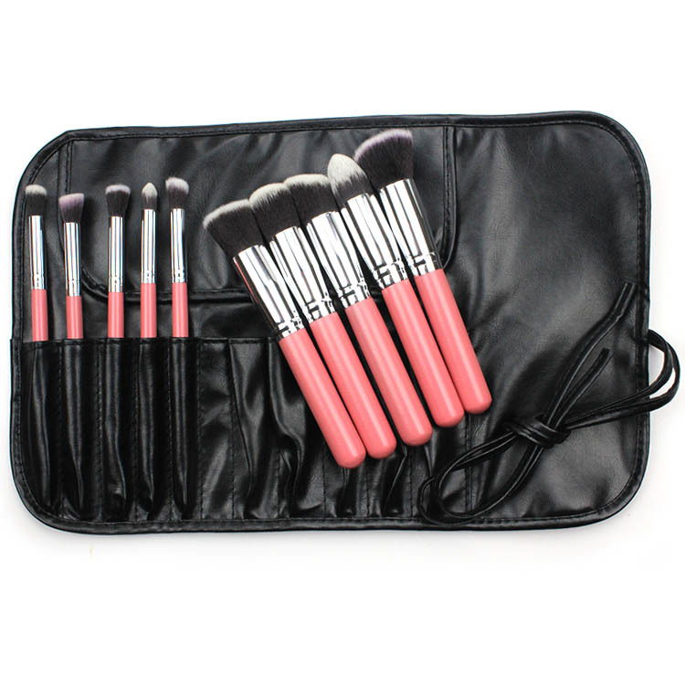 10-piece makeup brush set, complete makeup brushes for makeup artists, soft-bristled portable eyeshadow brushes, wholesale of beauty tools Item Picture