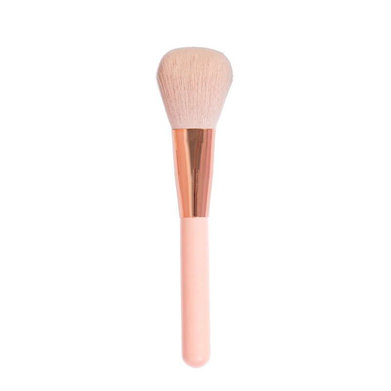 New 10-piece makeup brush set customization: light powder soft makeup brush, makeup bucket, eyeshadow brush, portable loose powder brush Item Picture