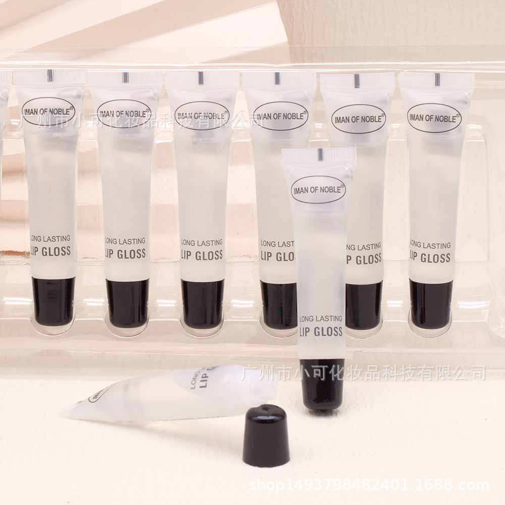 90277 Export IMANOFNOBLE single transparent tube colorless moisturizing Lip oil and lip Gloss LIPOIL lipstick Application Scenario