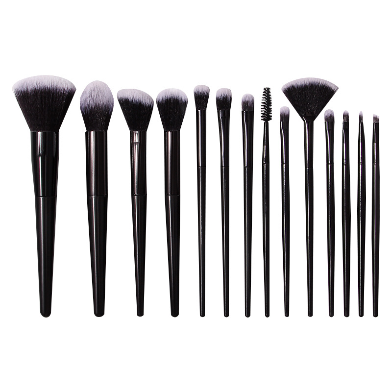 Wholesale of high-quality 14-piece soft-bristled facial makeup brushes in stock. Professional facial makeup tools and brushes Item Picture