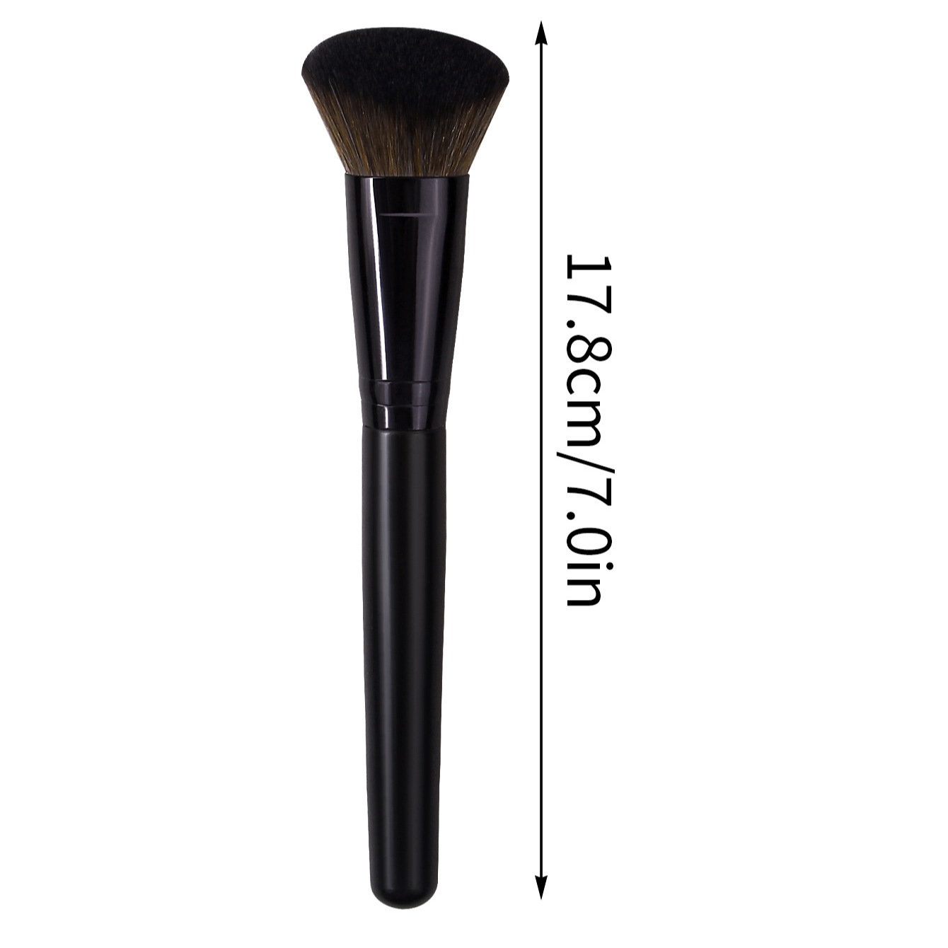 Single multi-functional foundation brush, high-density bionic bristle blush brush, loose plaster, even coloring without sticking to the face, honey plaster Application Scenario
