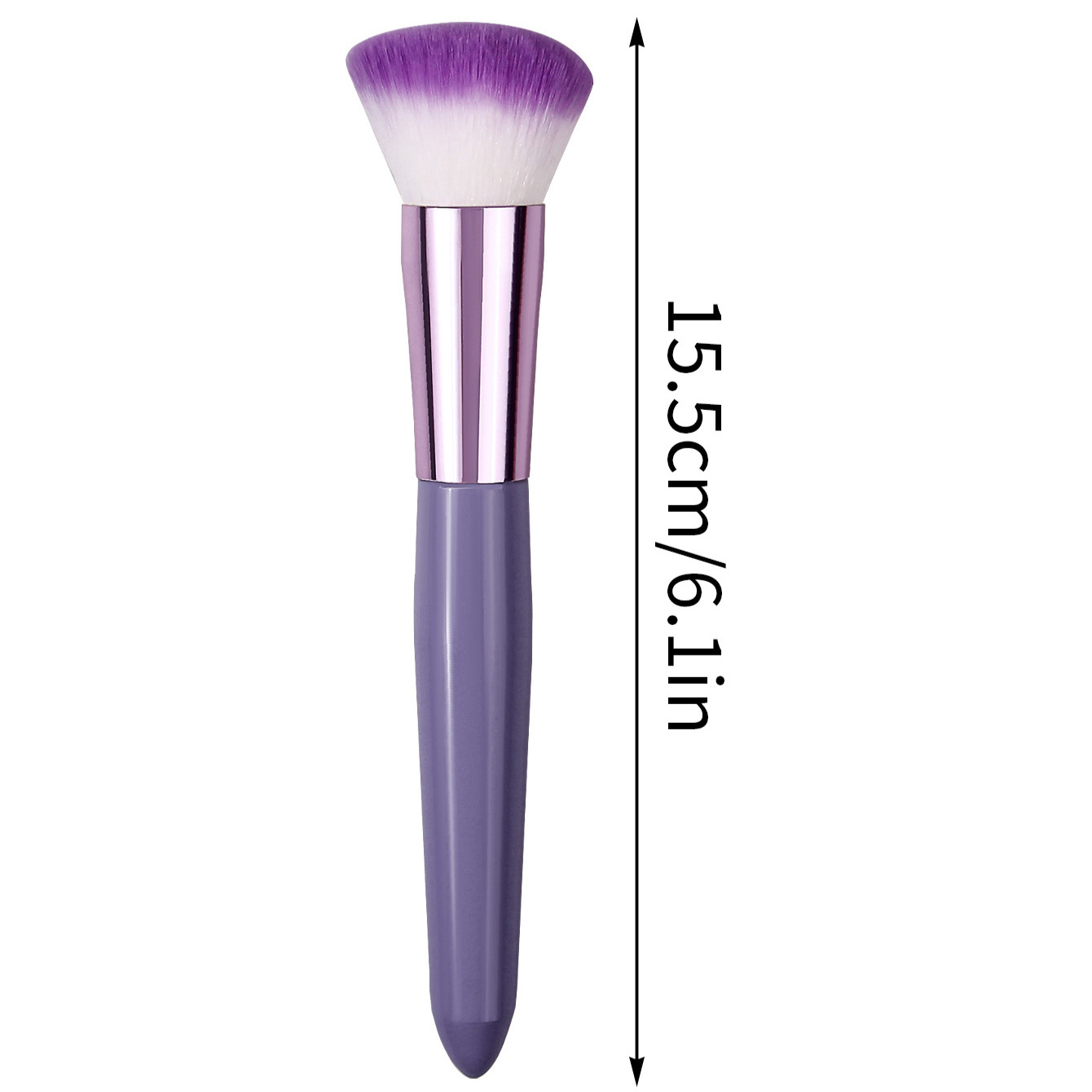 Single wooden-handled blush brush, soft bristles, setting powder, highlighter brush, facial makeup and contusion brush manufacturer's wholesale stock Application Scenario