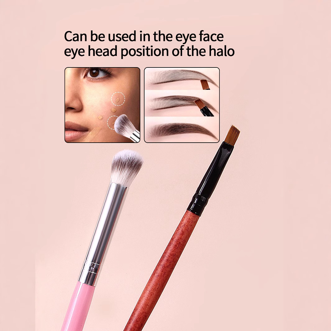 Cross-border eye makeup brushes, eyeshadow blending brushes, portable beauty tools, eyeliner and eyeshadow brushes, facial concealer brushes in stock Application Scenario