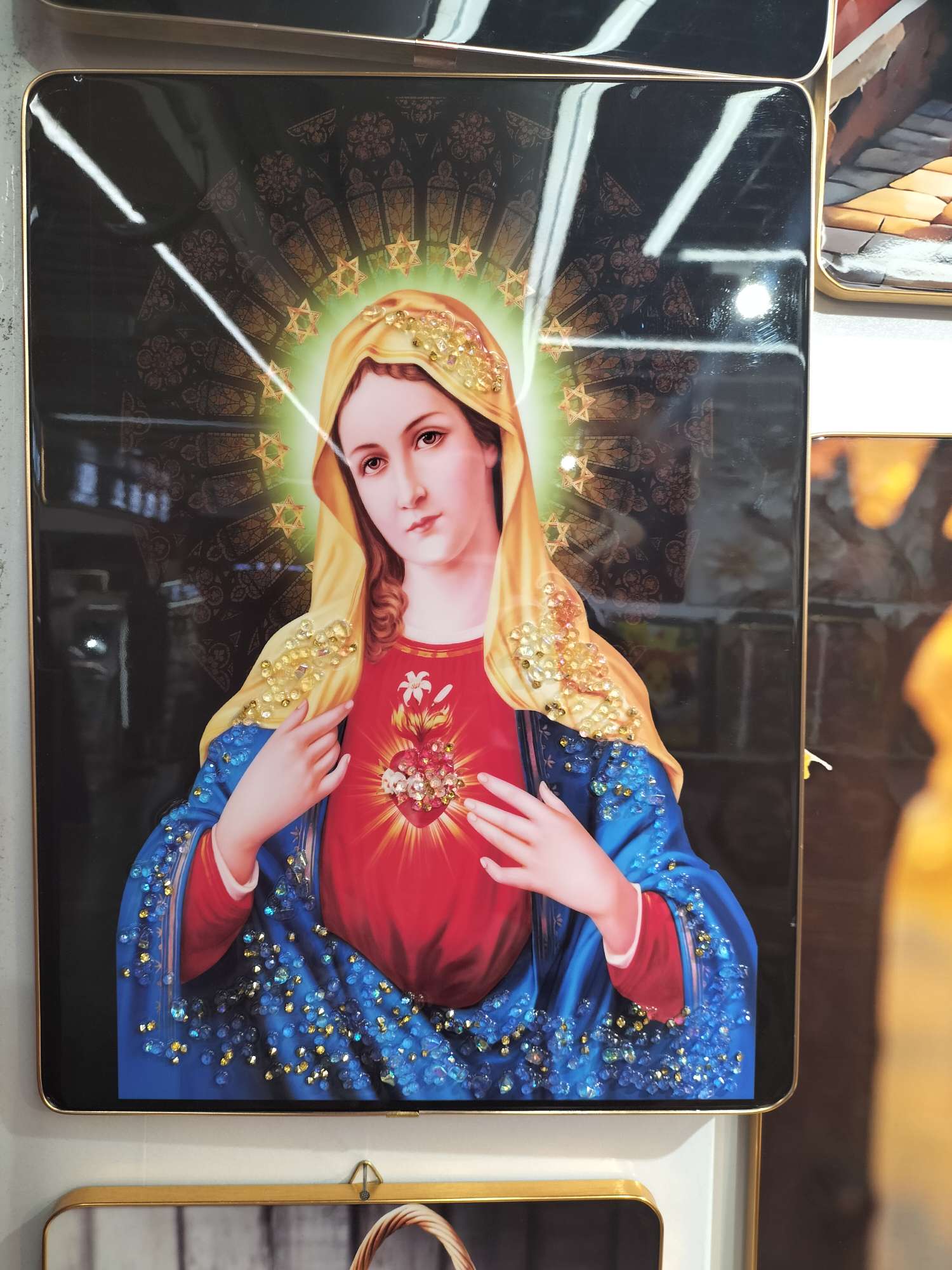 晶瓷画钻石画沙发背景画立体画钻石画详情图7