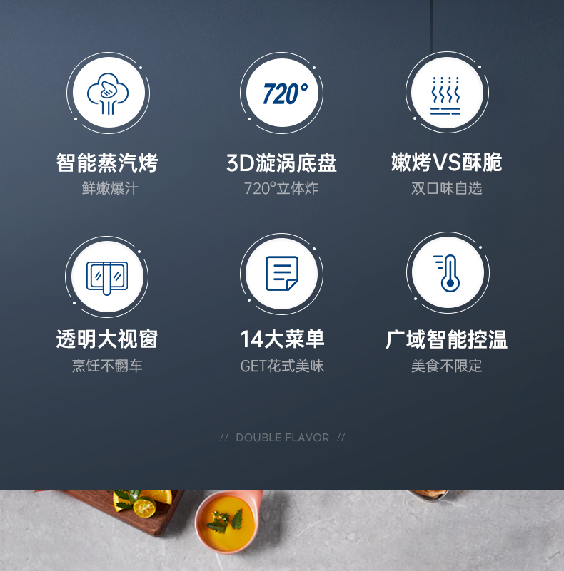 摩飞空气炸锅烹饪机家用可视电炸锅多功能大容量清新绿详情3