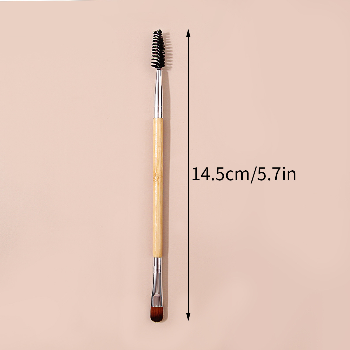 Factory direct sales of 3 double-headed bamboo-handled makeup brushes, eyeshadow brushes, smudging brushes, spiral mascara brushes and portable beauty brushes Application Scenario