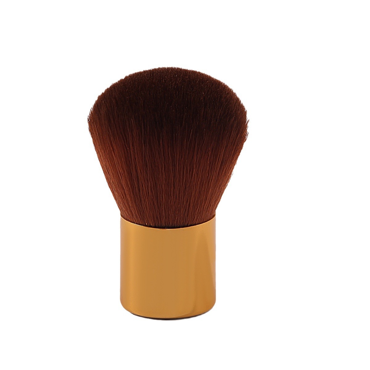 Cross-border best-selling kabuki makeup brushes, mushroom brushes, soft bristle blush brushes, countertop brushes, dust brushes, bottom round head brushes, multi-color brushes Item Picture