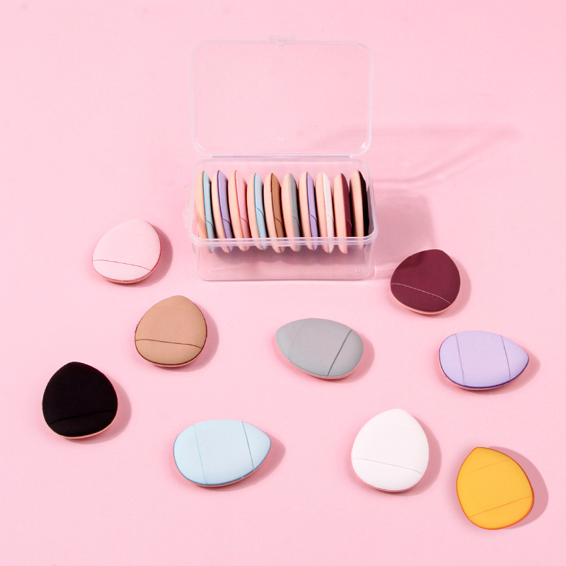 mini Thumb Powder Puff thickened and upgraded version dry and wet dual-purpose air cushion powder puff water drop box fingertip powder puff manufacturer now available Application Scenario