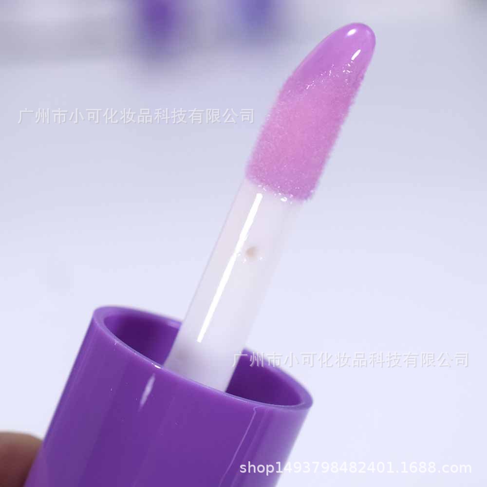 The 2025 new English version of ROMANTICBIRD RB307 color-changing Moisturizing Lip Oil grapelipoil Specification drawing