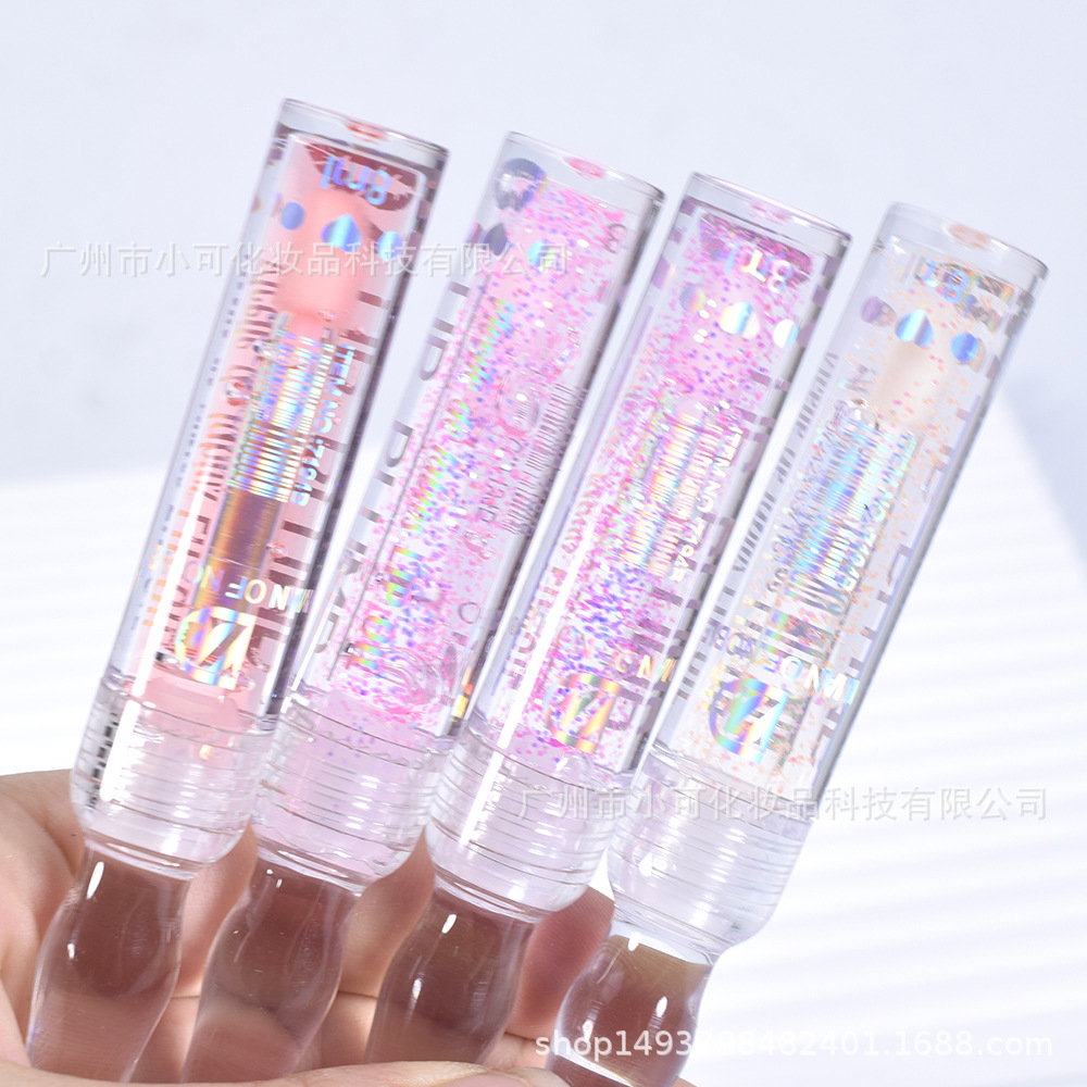 Cross-border export [IMAN OF NOBLE] 7194B Transparent Moisturizing lip Oil lip plump Specification drawing
