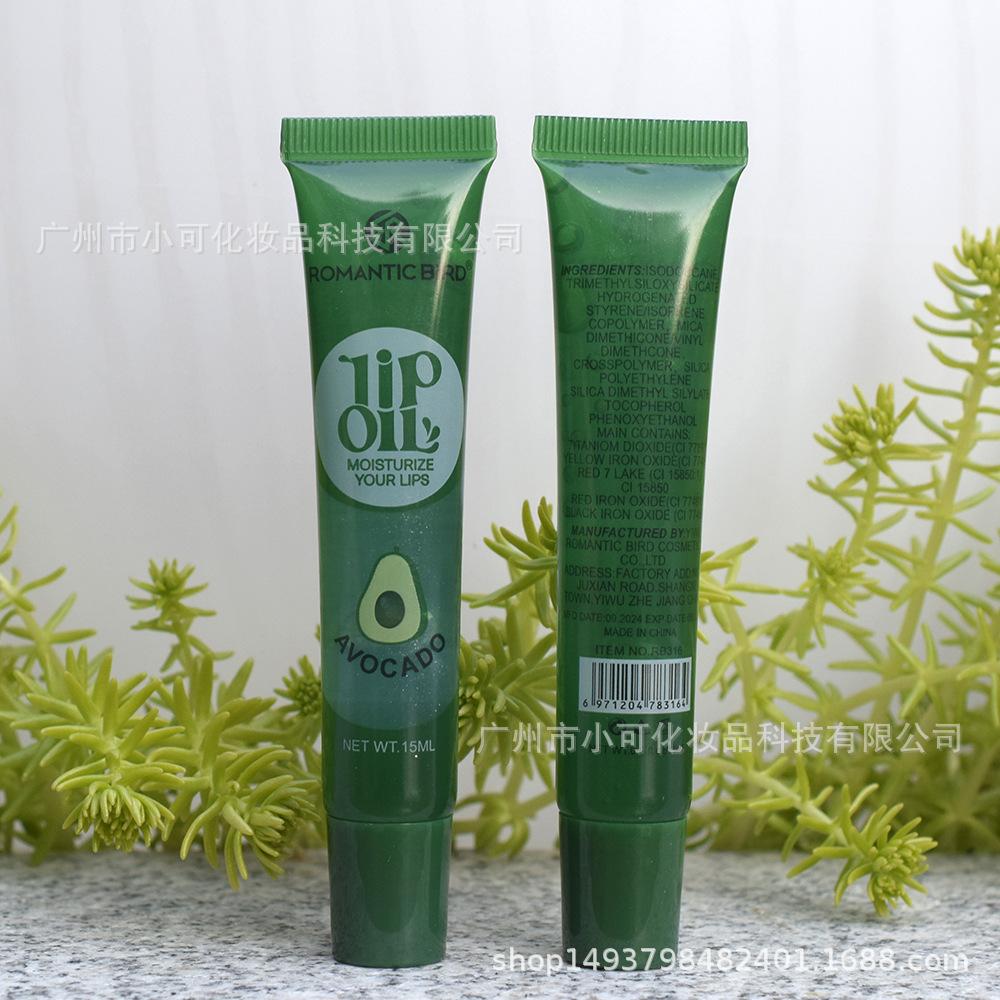 ROMANTIC BIRD Fruit-Flavored RB316A Lip Oil 2025 New English Version Application Scenario