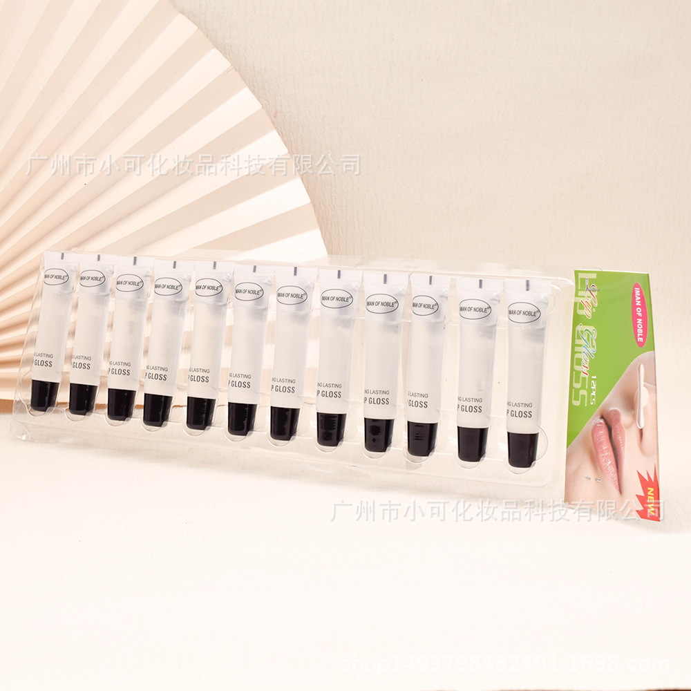90277 Export IMANOFNOBLE single transparent tube colorless moisturizing Lip oil and lip Gloss LIPOIL lipstick Item Picture