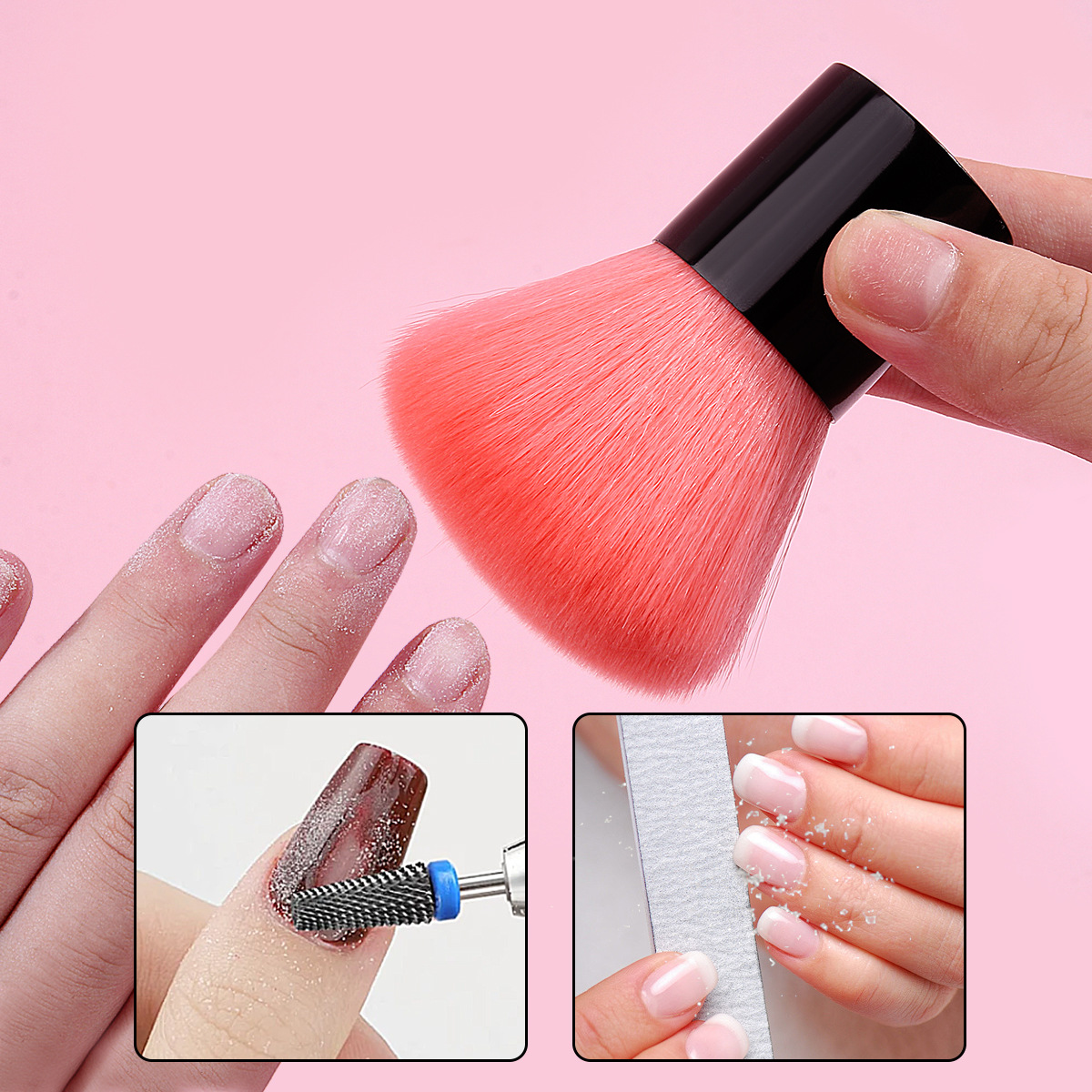 Factory wholesale makeup powder brushes, mushroom-shaped dot color brushes, blush brushes, student alternatives, fairy brushes, portable travel brushes full figure