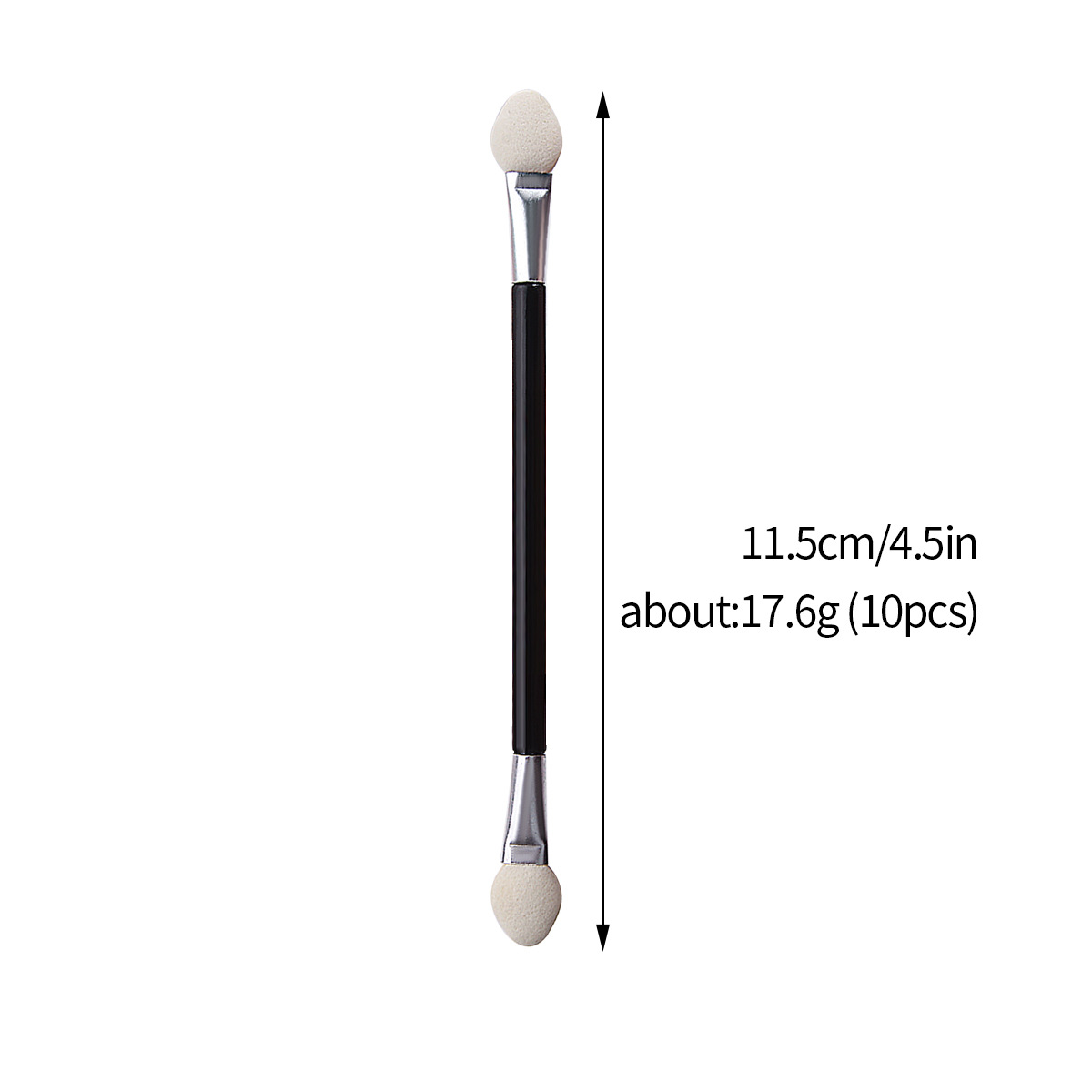 Upgraded nail art Aurora Magic Mirror Powder applicator, double-headed sponge stick, eyeshadow brush, makeup Nose shadow Stick, beauty tool Item Picture