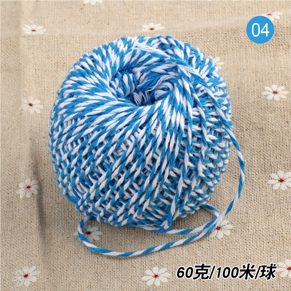 任琅琅线业 批发1.5毫米彩色棉绳 端午节包粽子绳棉线绳捆粽子线粽子线 各种棉线批发