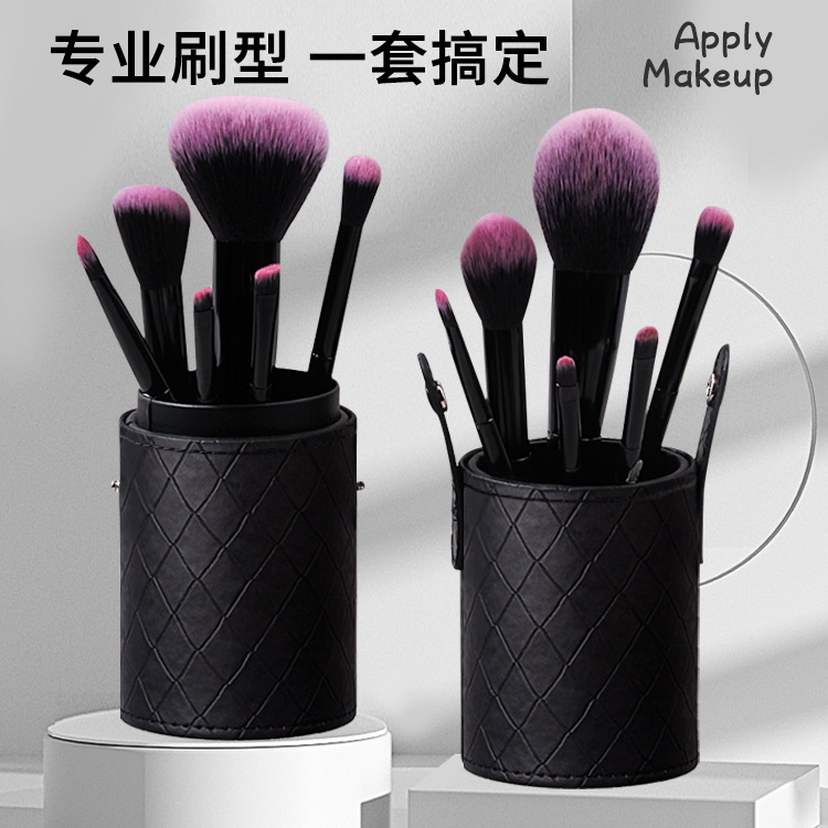 Holiday Series 12-piece makeup brush set: Complete loose powder brush, eyeshadow brush, foundation, concealer brush, soft bristle makeup tools full figure