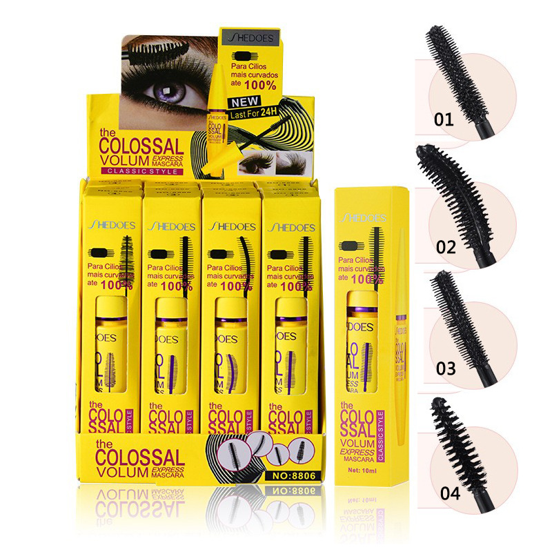 We only export a variety of SHEDOES black mascaras that do not smudge, are slender and new, and come in individual packages that are waterproof details Picture